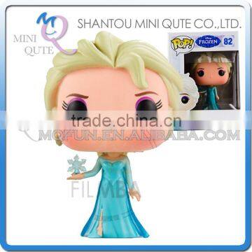 Mini Qute Funko Pop Kawaii Frozen doll princess anna & elsa action figures collection cartoon models educational toy NO.FP 82