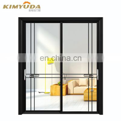 JYD double glazed aluminium balcony sliding patio glass door sliding door