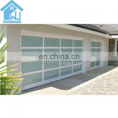 High quality european style steel sectional  garage roller door prices with motor