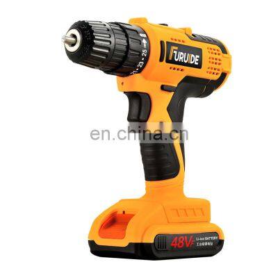 High quality power Cordless Impact Drill Wrench drilling machines screw Power Tool Corded Kit Brushless with best price