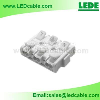Push Wire Cable Connector Terminal Block For LED Lighting