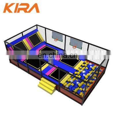 Indoor Playground Commercial Jump Trampoline Park Indoor For Sale