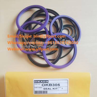 Excavator demolition hammer parts Okada rebuild kit OKB312 OKB316 OKB318 OUB305 top300 top200 top45b hydraulic breaker seal kit