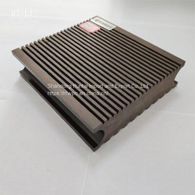 New Technology Co Extrusion Solid Outdoor WPC Decking Floor 140-40mm