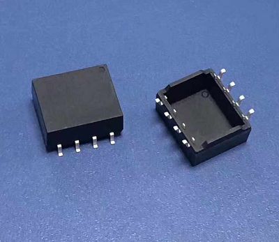 Power Inductor Housing，Inductor Housing, 8PIN Common Mode Inductor Housing, Integrated Electrical SMD Housing, Plastic Packaging Housing. WH-9100 Material+C5191 Copper Terminal. Good High Temperature Resistance and Easy Welding. photo-5