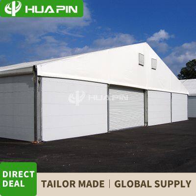 Warehouse Tent Outdoor Activity Herringbone Top Tent Warehouse Tent Production and Installation Furniture Exhibition Tent