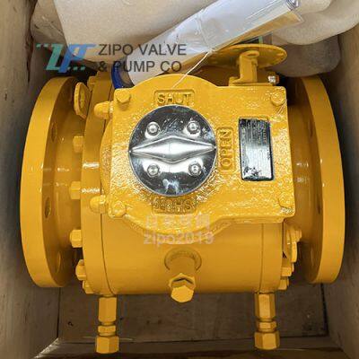 API6D Stellite or Tungsten Carbide Overlaid Metal Seated Ball Valve photo-3