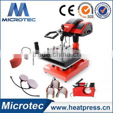 T-Shirt, Cap, Mug, Plate 8 in 1 Multifunctional Combo Swing Heat Transfer Press Machine