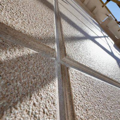 Blue Kingfisher Super Durable Water Sand Imitation Stone Paint True Stone Paint External Wall Alkali and Weather Resistant Natural Color Sand Texture Paint photo-2