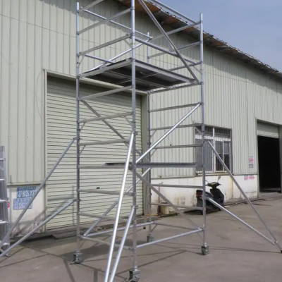 metal scaffolding