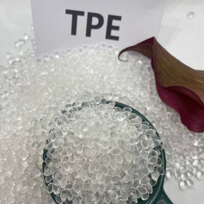Transparent TPE Thermoplastic Elastomer TPETPR Plastic Raw Material Injection Molding Grade TPE Coated Modified Plastic Particle