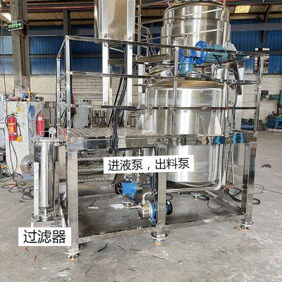 Stainless Steel Mixing Blender Tank for Liquid Soap and Shampoo Production photo-2
