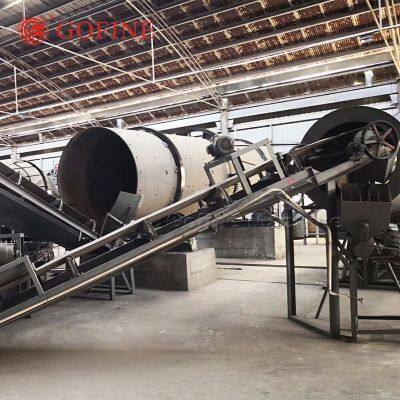 Continuous Inorganic Fertilizer Drum Granulation Plant