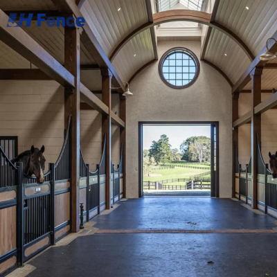 Portable Temporary Horse Stables With Stable Doors for Farms New and Used Condition Direct Sale From China photo-3