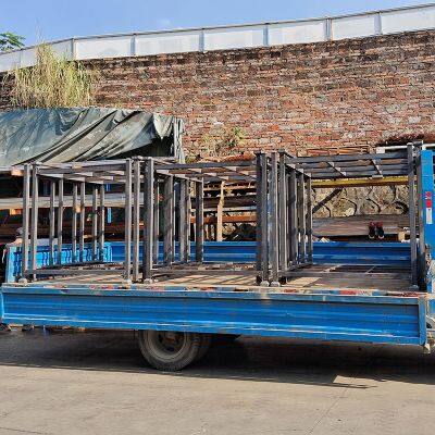 Galvanized Steel Stacking Rack Collapsible Design for Warehouse Storage and Logistics photo-5