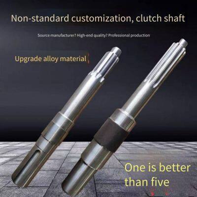 Weichai East China Steyr Deutz Diesel Engine Clutch First Shaft, Used Parts From Cement Tanker for Modification, First Shaft for Coal Pulverizer, Wood Powder Machine, Crusher Clutch Modification