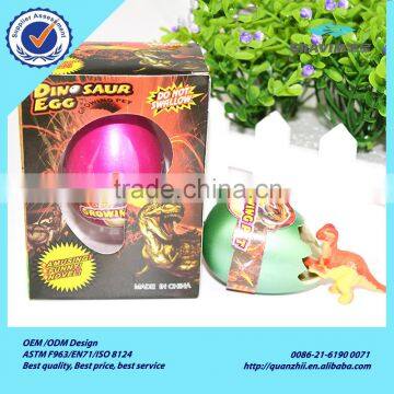 OEM promotional box packing growing dinosaur egg toys for kids children