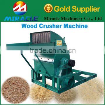 Crusher machine of wood process for wood pallet block making machine