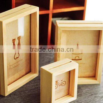 Eco-friendly wooden digital picture photo frame China Wholesale