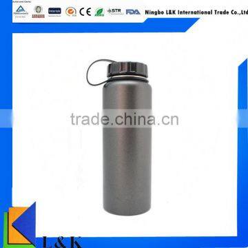 High quality wide mouth double wall stainless steel water bottle