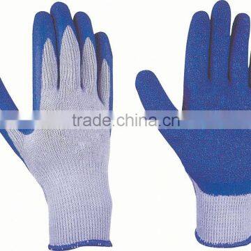 latex coated cotton glove/cheap latex gloves