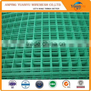 Black / green / yellow /white pvc coated welded wire mesh