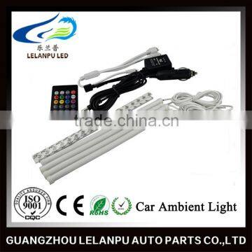 2016 Fashion Auto Waterproof RGB 30mm LED Daytime Running Light Car Stripe Led Sound Activated Atmosphere Light photo-2