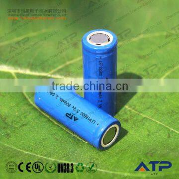 Super battery cells rechargeable lifepo4 18500 3.2v 800mAh battery for hot saling