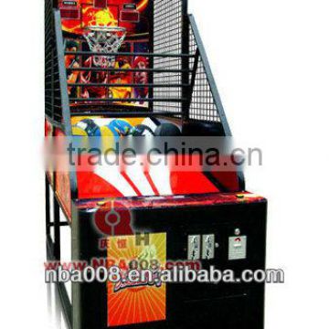 beautiful basketball coin operated arcade machine