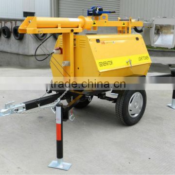 Portable lighting tower generator