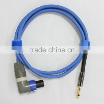 Mono 6.35 jack Speakon Connector cable