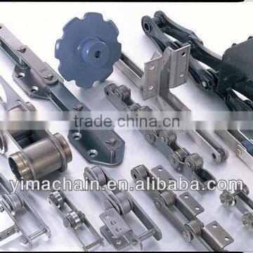 conveyor chains with special attachments