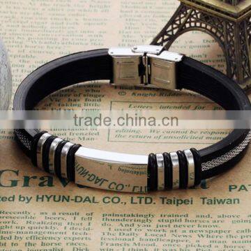 Fashion Men Silicone Bracelet Wholesale Factory Direct With Low Price photo-4