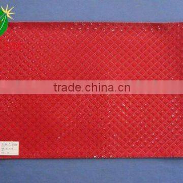 Plastic red tray cloth for banquet