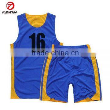 High Quality 100% Polyester Best Basketball Jersey Design