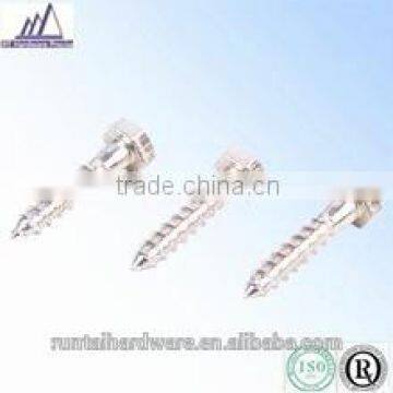 Stainless steel din7516 hex head wooden screw