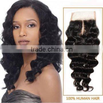 Suitable Silk Base Natural Part Hair Closure