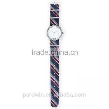 Date Quartz Japan Movement PVD Stainless Steel Case 10ATM Water Resistant Nato Strap photo-4