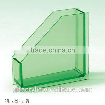 GH-RZ597 High-end and High Grade Custom Promotion Retail Acrylic Magazine Rack,customized Acrylic Magazine Rack photo-3