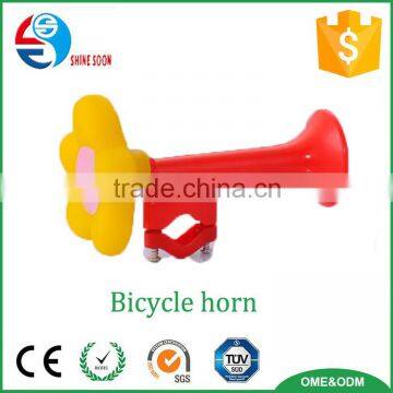 Colorful Bicycle Horns with Big Bend Snail,Electronic Bicycle Horns