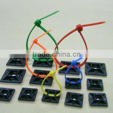 Cable Management Self Adhesive Cable Tie Mount