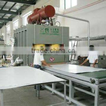 Short cycle laminating hot press machine