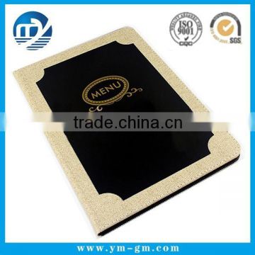 Wholesale high quality acrylic leather menu covers for restaurant