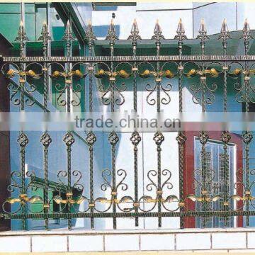 decorative wrought iron fence