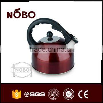 NOBO Factory Colorized Stainless Steel Whistling Kettle photo-3