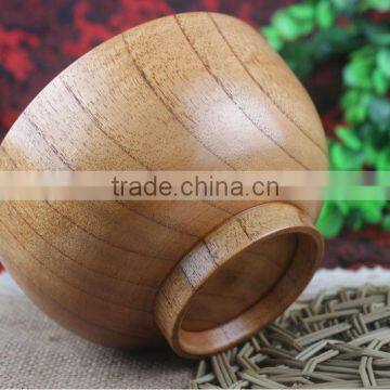 High quality small wooden soup bowl for sale