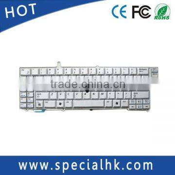 UK Layout Replacement Laptop Keyboard For Samsung NP-X1 With Pointer Silver