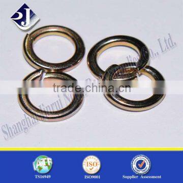 split gasket yellow zinc plated