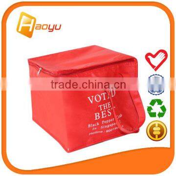 Alibaba China insulated lunch bag with zipper