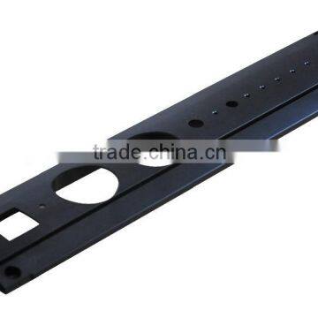 Extrusion Black Anodized Aluminium Faceplate